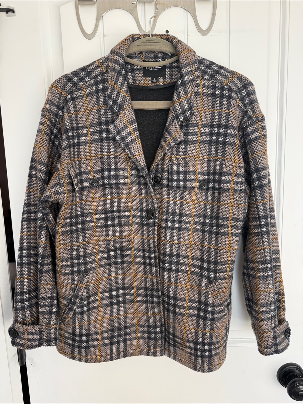 Liverpool Plaid “Shacket”